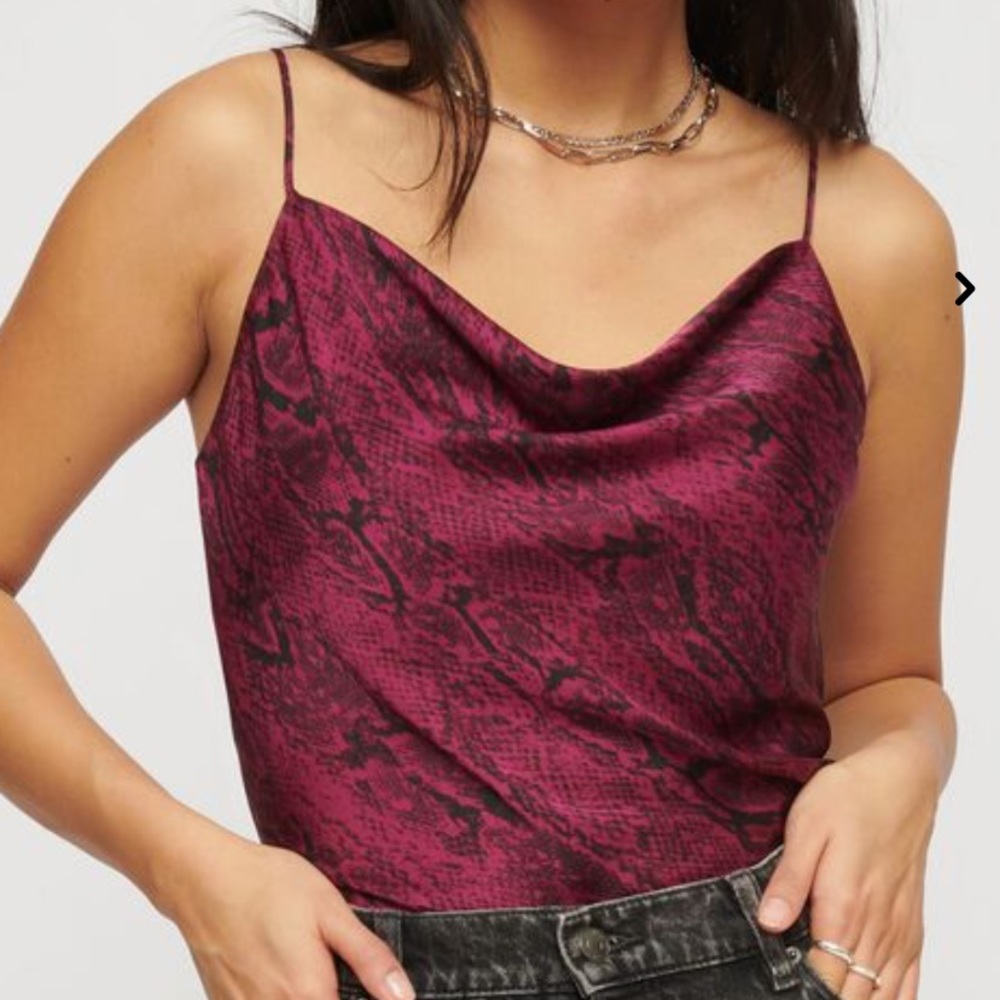 Dynamite Large snake-print cami